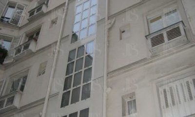 Façade extérieur en verre, JPS serrurier